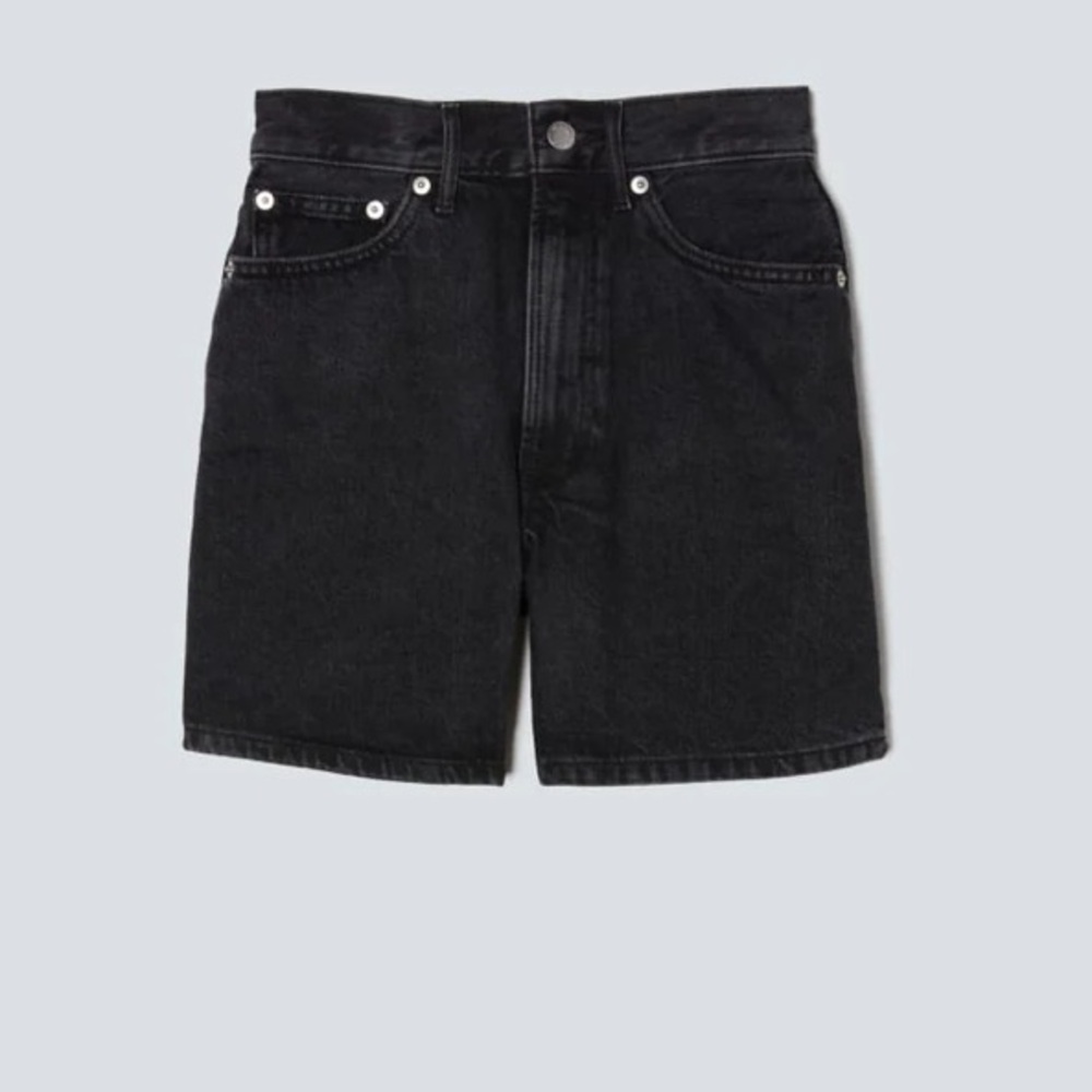 Everlane A Line Denim Shorts - Picture 5 of 13